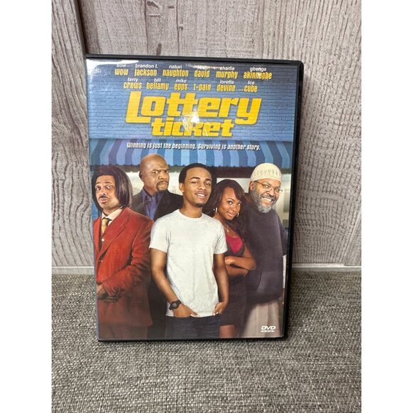 Lottery Ticket DVD Movie Comedy Starring Bow Wow Ice Cube & T-Pain - Picture 1 of 3